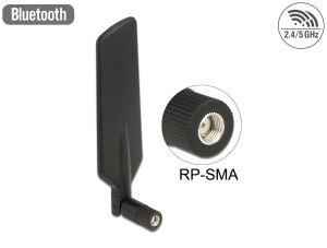 DELOCK LTE-Antenne RP-SMA 4,0dBi, GSM/UMTS drehbar schwarz