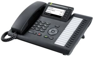 Unify OpenScape CP400 IP-Telefon Schwarz