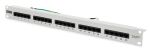 DIGITUS Patchpanel 1HE 25-Port Cat3 ungeschirmt ISDN grau
