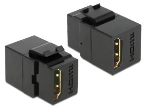 DELOCK Keystone HDMI A Buchse schwarz