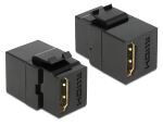 DELOCK Keystone HDMI A Buchse schwarz