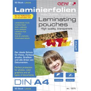 Genie 10275 Laminierhülle 50 Stück(e)