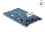 DELOCK Adapter SATA SATA 22pin -> M.2 NGFF SSD