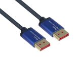 Alcasa 4814-SF030B DisplayPort-Kabel 3 m Blau