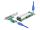 DeLOCK Riser Karte PCI Express x1 zu 2 x PCI 32 Bit Slot mit 60 cm Kabel