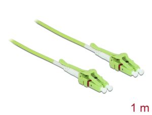 DELOCK Lichtwellenleiter LC>LC Multimode OM5 Uniboot 1m