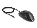 DeLOCK Optische USB Type-C Desktop Maus – Lautlos