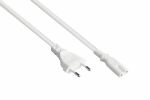 Kabelmeister Euro-Netzkabel Euro-Stecker Typ C an C7/Euro...