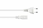 Kabelmeister Euro-Netzkabel Euro-Stecker Typ C an C7/Euro...