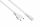 Kabelmeister Euro-Netzkabel Euro-Stecker Typ C an C7/Euro 8 Buchse, weiß, 0,75mm², 1,5m