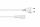 Kabelmeister Euro-Netzkabel Euro-Stecker Typ C an C7/Euro 8 Buchse, weiß, 0,75mm², 1,5m
