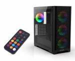 Inca EMG-15XB Computer-Gehäuse Midi Tower Schwarz