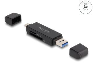 DELOCK 3.5 SuperSpeed USB Card Reader USB 5 Gbps USB Type-C