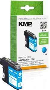 KMP B60C Druckerpatrone 1 Stück(e) Kompatibel Cyan