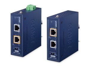 PLANET Industrial Single-port PoE over UTP Extender Kit LRP-