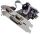 Longshine Serial & Parallel PCIe Card Schnittstellenkarte/Adapter