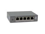LevelOne GEP-0531 Netzwerk-Switch Unmanaged L2 Gigabit Ethernet (10/100/1000) Power over Ethernet (PoE) Desktop-/Wandmontage Grau