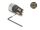DeLOCK M8 Steckverbinder A-kodiert 4 Pin Buchse zur Montage mit Schraubanschluss
