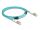 DeLOCK LWL Kabel mit Metallarmierung LC Duplex zu LC Duplex Multimode OM3 3 m
