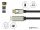 Python GC-M0218 Videokabel-Adapter 3 m DisplayPort HDMI Schwarz