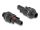 DELOCK DL4 Solar Konnektoren zum Crimpen, Stecker und Buchse