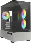 Sharkoon Gehäuse MK7 ARGB mATX 2xGlas schwarz