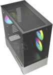 Sharkoon Gehäuse MK7 ARGB mATX 2xGlas schwarz