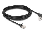 DeLOCK RJ45 Netzwerkkabel Cat.6A S/FTP Slim 90° oben...