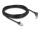 DELOCK RJ45 Netzwerkkabel Cat.6A S/FTP Slim 90° 5m schwarz