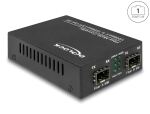 DELOCK Medienkonverter 1000Base-X SFP -> SFP Bu/Bu