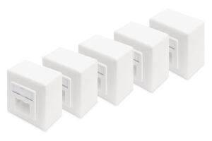Digitus CAT 6, Klasse E, Datendose, Aufputz