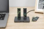 Digitus M.2 NVMe + M.2 SATA SSD Docking Station mit SD-Express Kartenleser, USB-C™
