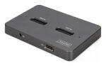 Digitus M.2 NVMe + M.2 SATA SSD Docking Station mit SD-Express Kartenleser, USB-C™