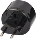 Brennenstuhl 1508500010 Netzstecker-Adapter Typ A Typ C (Euro-Stecker) Schwarz