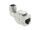 DeLOCK Keystone Modul RJ45 Buchse zu LSA Cat.6A werkzeugfrei 90° winkelbar geschirmt für Kabeldurchmesser von 6,0 - 8,5 mm
