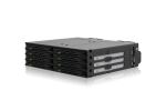 Icy Dock MB038SP-B Speicherlaufwerksgehäuse HDD / SSD-Gehäuse Schwarz 2.5"
