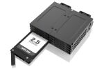 Icy Dock MB038SP-B Speicherlaufwerksgehäuse HDD / SSD-Gehäuse Schwarz 2.5"