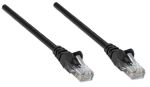 Intellinet Netzwerkkabel, Cat5e, U/UTP, CCA, Cat5e-kompatibel, RJ45-Stecker/RJ45-Stecker, 5,0 m, schwarz