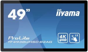 iiyama ProLite TF4938UHSC-B2AG++B-Ware++ 49" 16:9 Open Frame 4K 24/7 IPS Touch Display schwarz