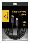 Gembird CC-DP2-6 DisplayPort-Kabel 1,8 m Schwarz