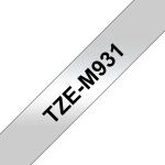 Brother TZE-M931 Etiketten erstellendes Band schwarz auf...