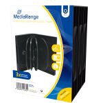 MediaRange BOX35-10 CD-Hülle DVD-Hülle 10 Disks Schwarz