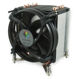 Inter-Tech K-17 Prozessor Kühler 9,2 cm Aluminium, Schwarz