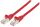 Intellinet Premium Netzwerkkabel, Cat6, S/FTP, 100% Kupfer, Cat6-zertifiziert, LS0H, RJ45-Stecker/RJ45-Stecker, 3,0 m, rot