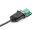 DeLOCK Seriell Kabel RS-232 D-Sub9 Stecker zu Stecker mit schmalem Steckergehäuse 2 m