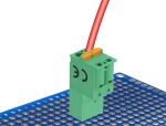 DELOCK Terminalblock Set f. Platine 2 Pin 5,08 mm Rastermaß