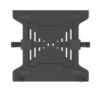 ICY BOX IB-MSA101-LH, Zubehör für Monitorständer mit VESA 75x75 und 100x100, Notebookhalterung, Stahl