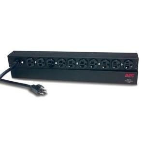 APC Rack PDU, Basic, 1U, 20A, 120V Stromverteilereinheit (PDU) Schwarz