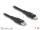 DeLOCK Daten- und Ladekabel USB Type-C zu Lightning für iPhone, iPad und iPod schwarz 1 m MFi