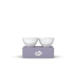 FIFTYEIGHT Schälchen-Set 100ml Verträumt Glücklich weiß
